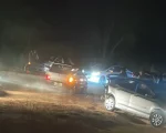 Grave acidente na estrada de Ermida com três veículos envolvidos