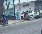 Homem fica ferido em acidente entre moto e carro em Formiga