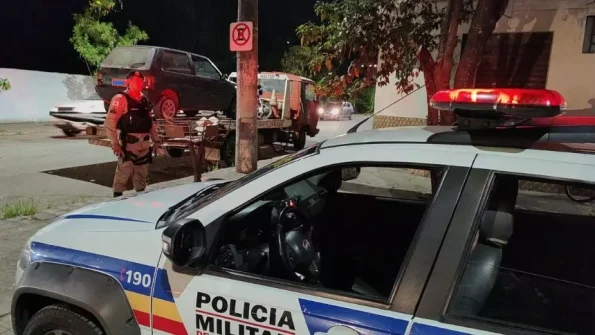 Divin&oacute;polis: PM age r&aacute;pido e recupera ve&iacute;culo furtado