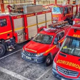 Incêndio ameaça posto de combustível em Carmo do Cajuru