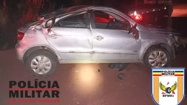 Acidente na MG-260 deixa crian&ccedil;a de 7 anos morta e quatro feridos