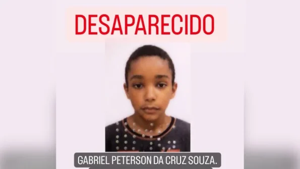 Criança desaparecida em Divinópolis