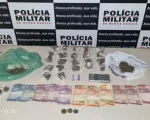 Acusados de tráfico de drogas são detidos em Lagoa da Prata