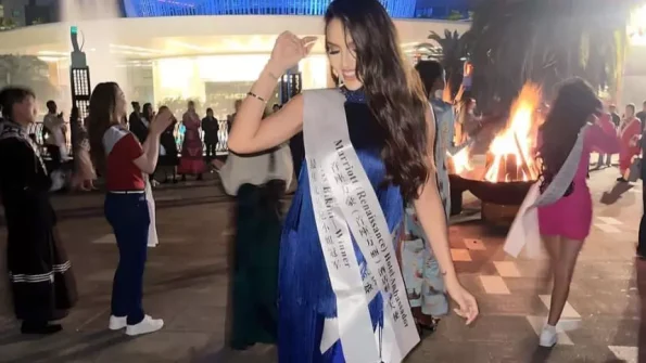 Modelo de Divin&oacute;polis ganha pr&ecirc;mios em concurso internacional na China