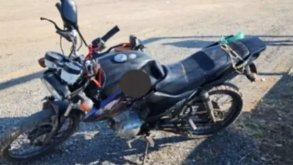 Motociclista fica ferido ap&oacute;s colis&atilde;o entre moto e carro na MG-050 em Formiga