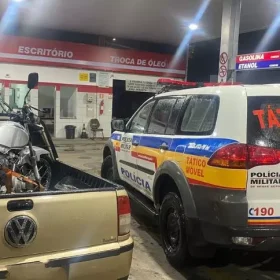 PM recupera moto furtada em Itaúna