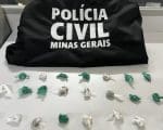Jovem &eacute; preso com 23 buchas de maconha em Ita&uacute;na