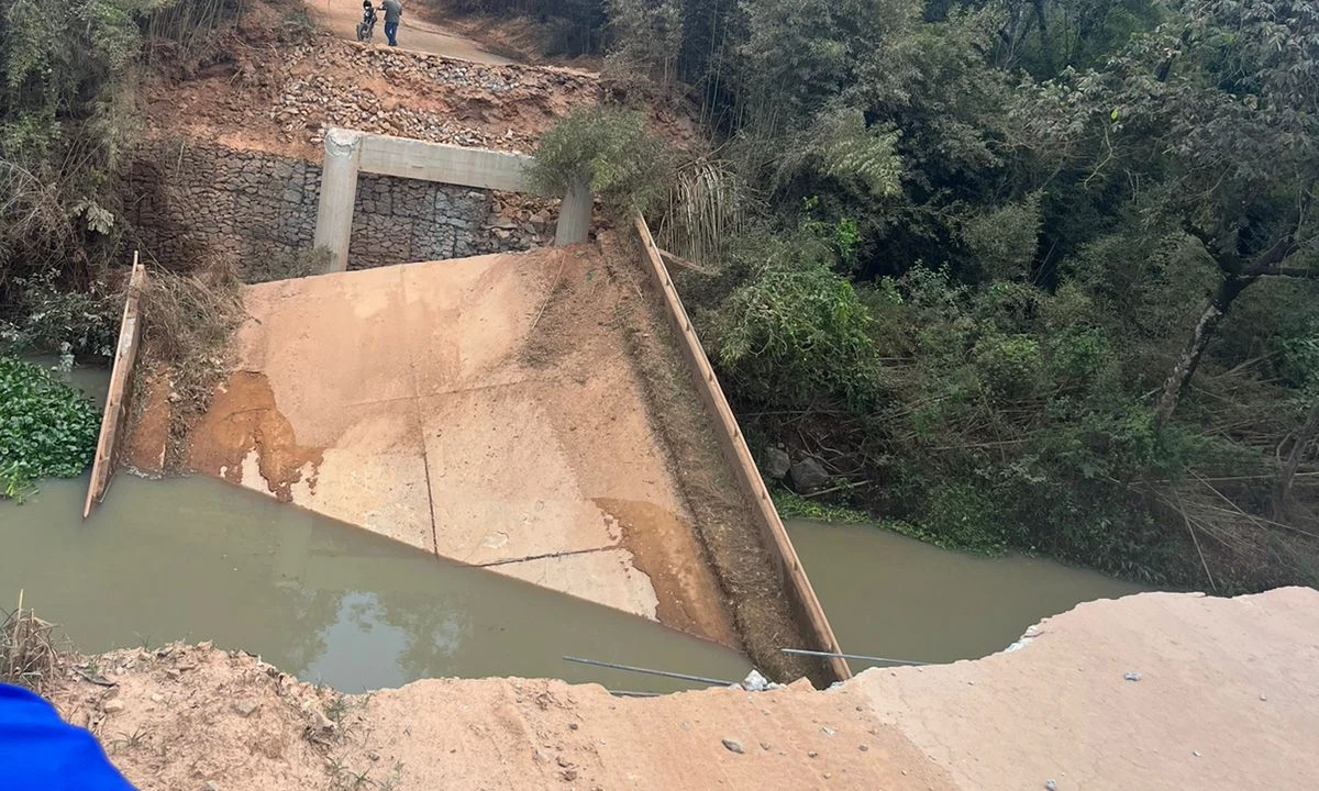 Igaratinga: Veja como chegar na cidade após queda de ponte na MG-430
