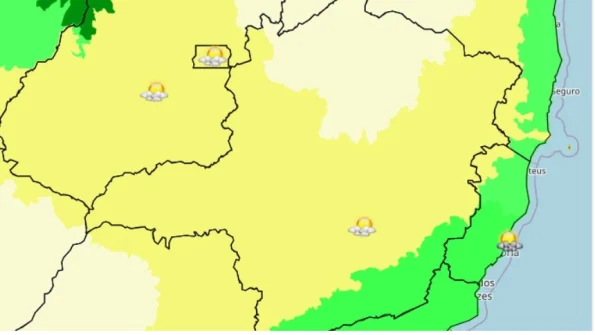 "Mudanças no Tempo em Divinópolis: Chuva à Vista e Aumento nas Temperaturas"