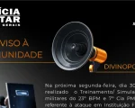 PM far&aacute; simulado de ataque &agrave; institui&ccedil;&atilde;o financeira em Divin&oacute;polis