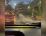 Vazamento de &aacute;gua em Divin&oacute;polis