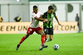 Coelho em campo para ajudara Raposa. Internacional x Am&eacute;rica