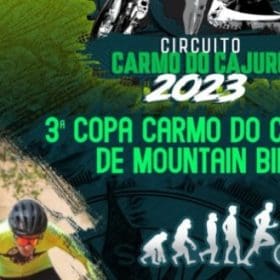 Termina sexta-feira as inscrições para 2ª etapa da Copa MTB de Carmo do Cajuru