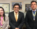 Domingos S&aacute;vio se reuniu com representantes da Azul Linhas A&eacute;reas para discutir a retomada dos voos comerciais em Divin&oacute;polis