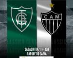 Para o Coelho pode ser a despedida e para o Galo o G4. Am&eacute;rica x Atl&eacute;tico. A Minas FM transmite.