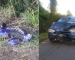 São Gonçalo do Pará: Acidente entre moto e carro na BR-262 deixa vítima fatal
