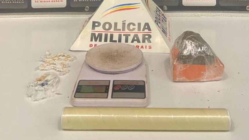 Menor é apreendido por tráfico de drogas no bairro Santa Lúcia, em Divinópolis