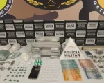 Divinópolis: Jovem é preso com grande quantidade de drogas no bairro Santa Lúcia