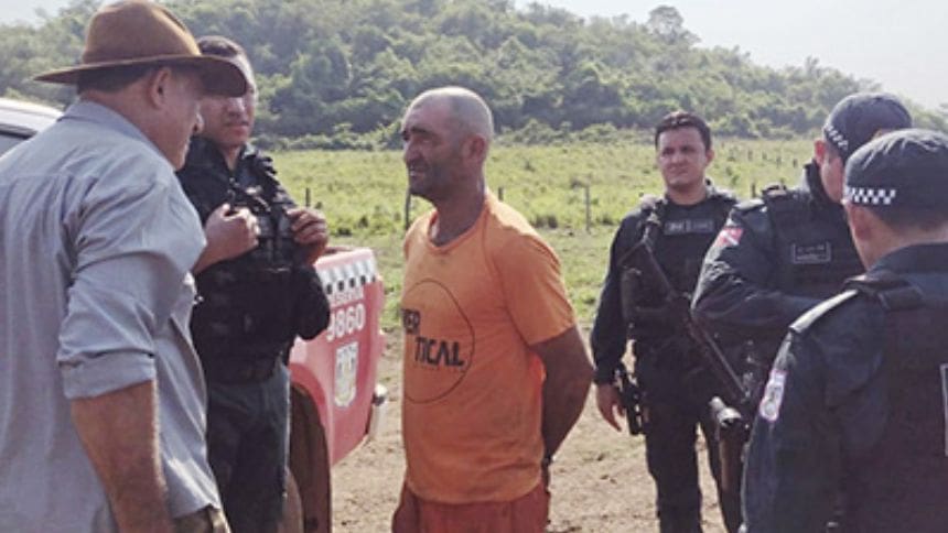 Condenado por homicídio em Carmo do Cajuru é preso no Pará; homem era um dos mais procurados de MG