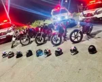 Polícia apreende motocicletas envolvidas em 'racha'