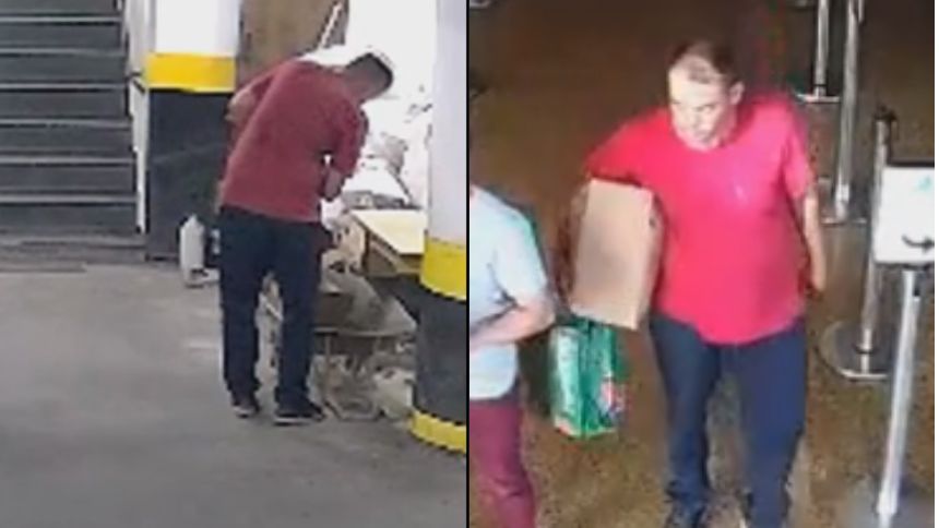 Homem furta objetos em garagem no Centro de Divinópolis