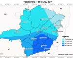 Veja a previs&atilde;o do tempo para esta sexta-feira (29) em Divin&oacute;polis