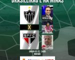 O título ainda é possível e o Galo vai lutar. Atlético x São Paulo. A Minas FM transmite.
