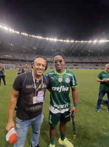 Oliveira Lima e Endrick craque do Palmeiras campeão Brasileiro. Jogador…