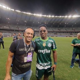 Oliveira Lima e Endrick craque do Palmeiras campeão Brasileiro. Jogador do Real Madrid.