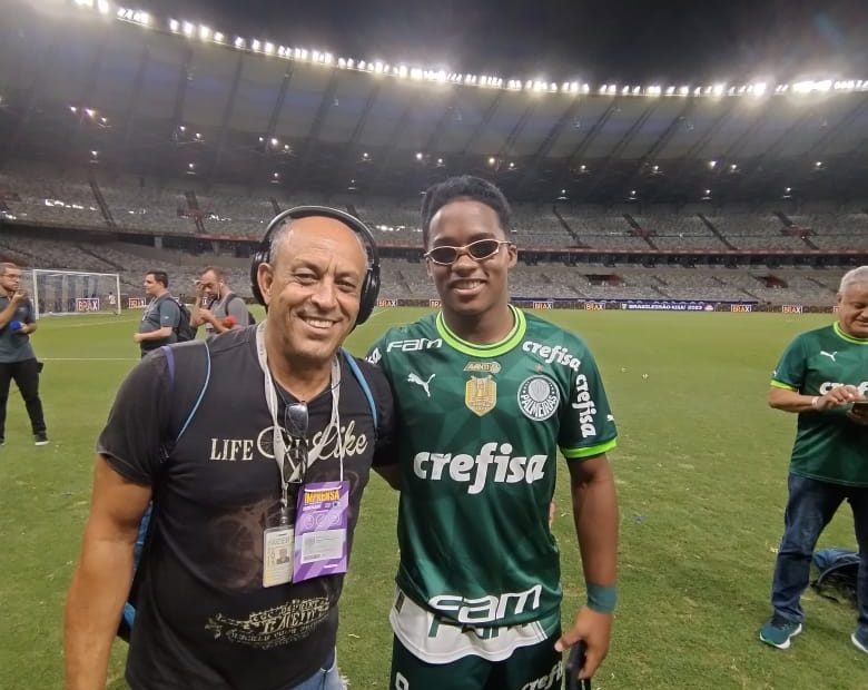 Oliveira Lima e Endrick craque do Palmeiras campeão Brasileiro. Jogador…