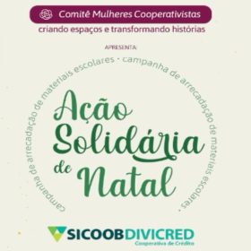 Comitê de Mulheres Cooperativistas do Sicoob Divicred lança Ação Solidária de Natal