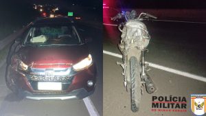Divin&oacute;polis: Motorista b&ecirc;bado &eacute; preso ap&oacute;s bater em moto na MG-050