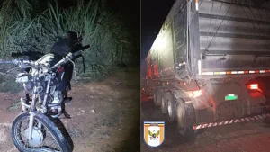 São Gonçalo do Pará: Acidente entre carreta e moto deixa duas pessoas gravemente feridas