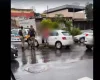 Motorista bate carro em viatura policial no Interlagos em Divinópolis