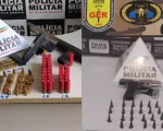 Cl&aacute;udio: Homem com armas e drogas tenta subornar policiais para evitar pris&atilde;o