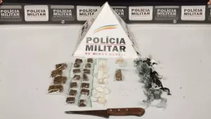 Acusado esconde drogas na boca durante abordagem policial no Para&iacute;so e &eacute; detido junto com comparsa