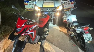 Perdig&atilde;o: PMR prende dupla por furto e clonagem de motocicletas