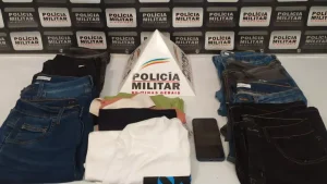 Divinópolis: Acusado de furto em loja é preso