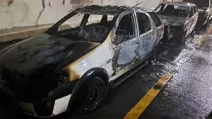 Itaúna: Acusados de incendiar viaturas da Polícia Penal são identificados