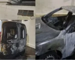 Inc&ecirc;ndio criminoso destr&oacute;i viaturas da Pol&iacute;cia Penal em Ita&uacute;na