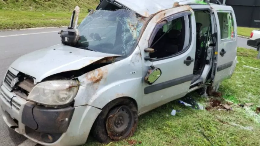 Vítima de acidente na MG-050, em Formiga, fica em estado grave