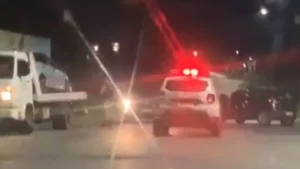 Acidente na av. Ayrton Sena em Divin&oacute;polis