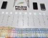Trio é preso com 121 pedras de crack em Nova Serrana