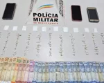 Trio é preso com 121 pedras de crack em Nova Serrana