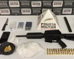 Preso com submetralhadora já foi liberado e vai responder em liberdade