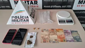 Trio é preso com pedras de crack em Santo Antônio do Monte