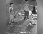 C&acirc;meras de seguran&ccedil;a flagram ato de vandalismo no Centro de Divin&oacute;polis
