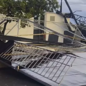 Veja vídeo dos danos causados pela chuva em Divinópolis