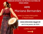 Divinopolitana pede apoio para representar a cidade e o Centro-Oeste no Conselho Estadual de Cultura