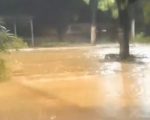VÍDEO: Chuva provoca alagamentos na avenida JK, em Divinópolis, neste domingo (14)